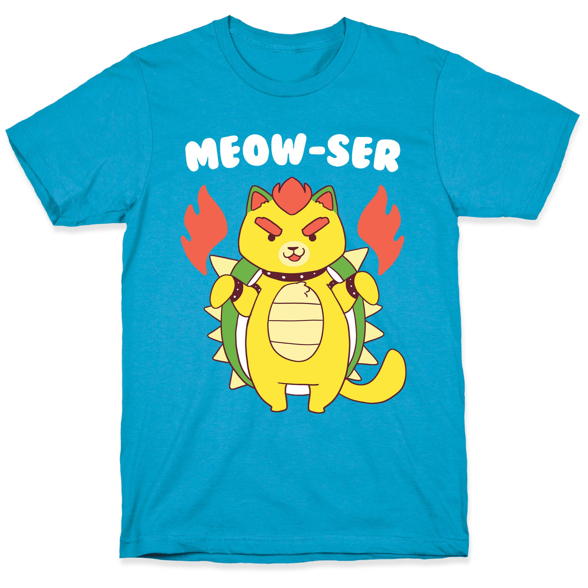 Meow-ser Bowser Unisex Triblend Tee
